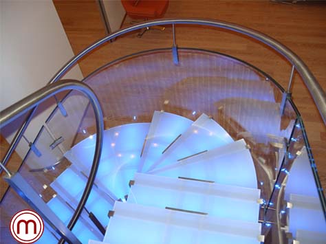 Scala con led